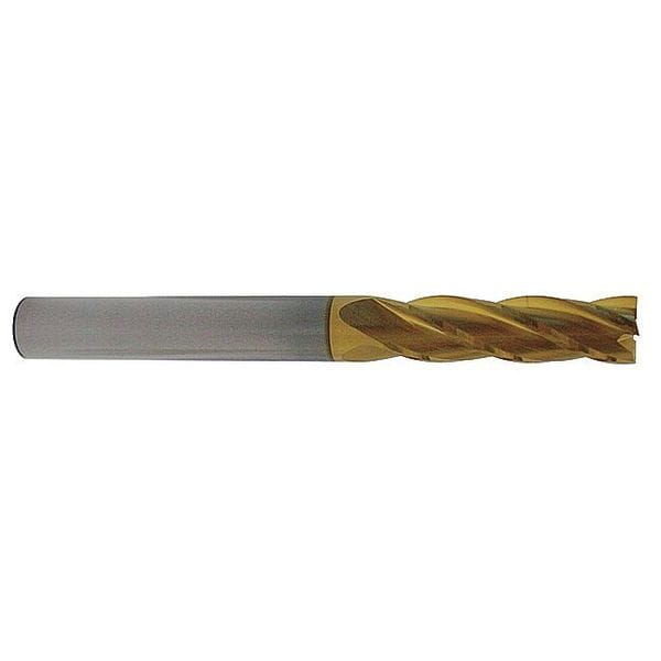 Carbide End Mill, Sq, 1, 2-1/4 Cut L