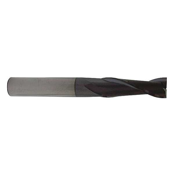 Carbide End Mill, Sq, 1, 2-1/4 Cut L