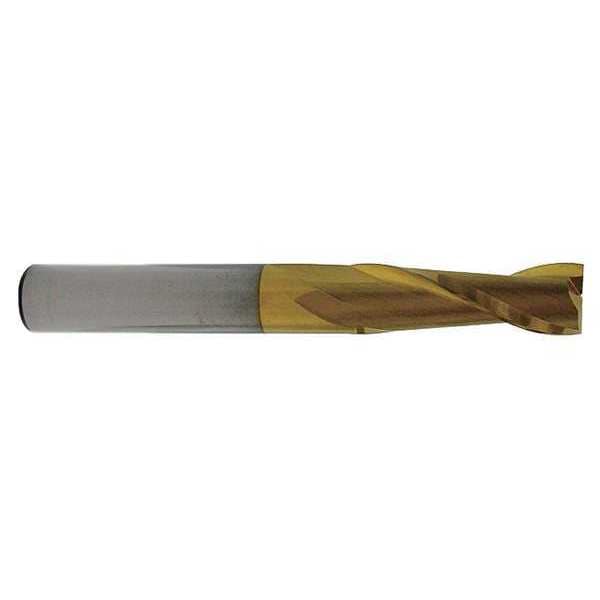 Carbide End Mill, Sq, 1, 2-1/4 Cut L
