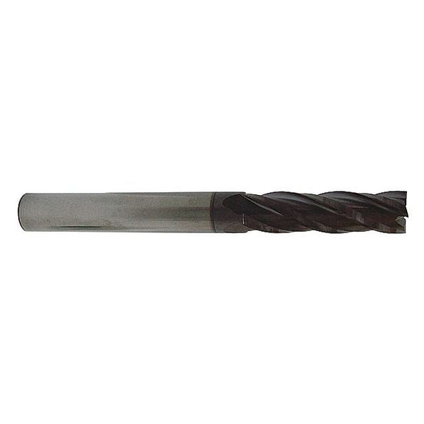 Carbide End Mill, Sq, 1, 2-1/4 Cut L