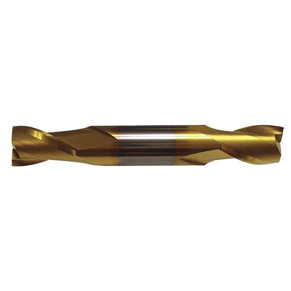 Carbide End Mill, Sq, 1/4, 1/2 Cut L