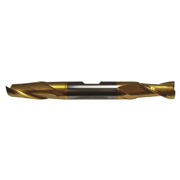 Carbide End Mill, Sq, 1/4, 5/8 Cut L