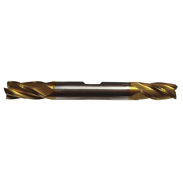Carbide End Mill, Sq, 1/4, 5/8 Cut L