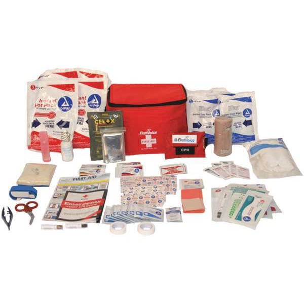First Aid kit, Nylon Nylon Bag, 97 Components, 0 People Served