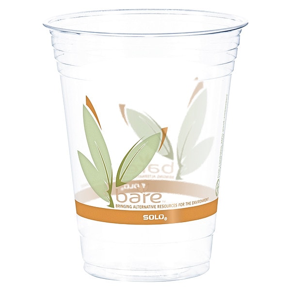 Cold Cup, Plastic, 16 oz., PK1000