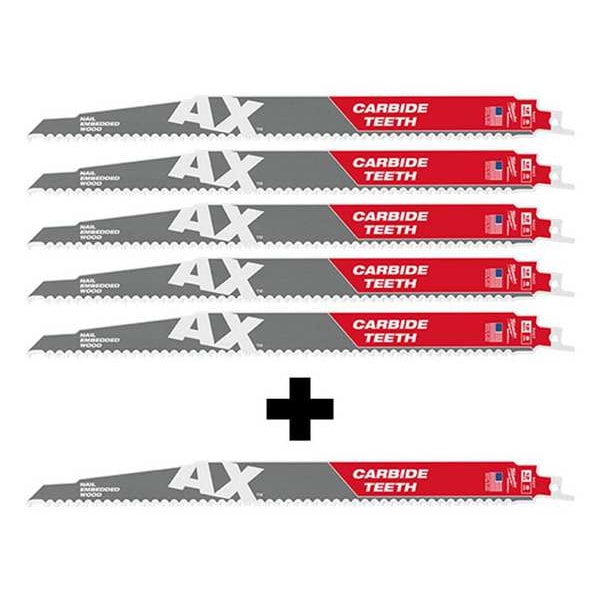 Reciprocating Saw Blade, Blade 1 in L