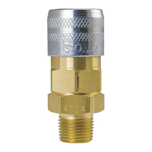 Manual Sockets, Brss/Stl, 310 Series, 3/8"