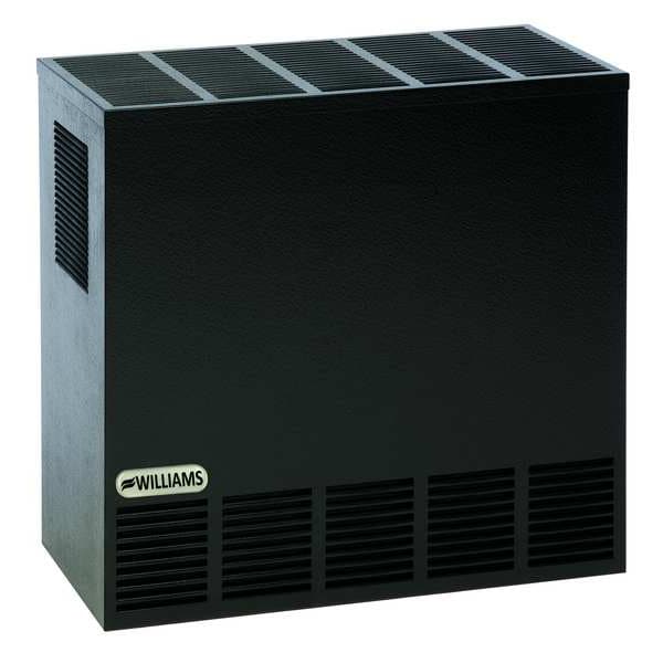 Hearth Heater, Natural Gas, Top Vent Vent Type, Gravity Convection