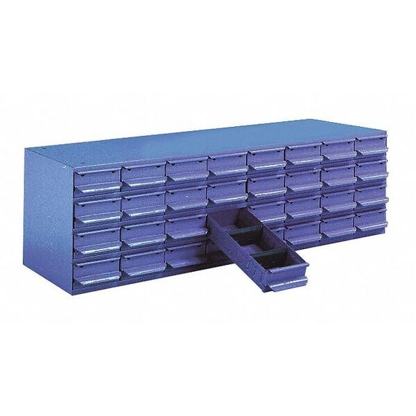Compartment Organizer with 32 Drawers, 34-1/8 in W x 10-5/8 in H x