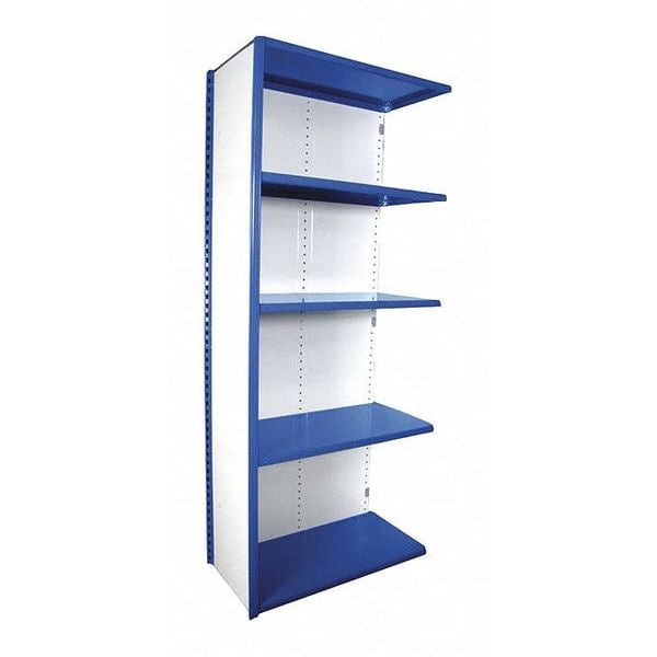 VGrip ShelveClsd Add 7"x1Dx42"-w5 shl, BL
