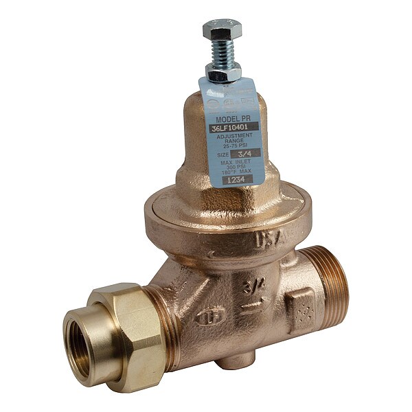 Water Pressure Reducing Valve, 1 In.