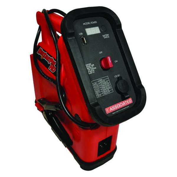 Jump Starter, 12V, 400A, Max Voltage 300V