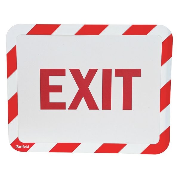 Sign Holder, Adhesive, Exit, PK2
