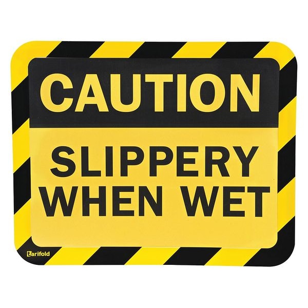 Sign Holder, Adhesive, Slippery, PK2