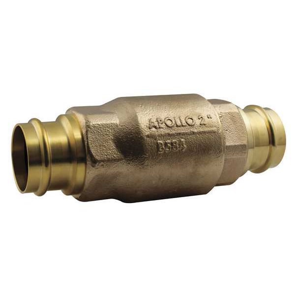 1-1/2" Press Lead Free Bronze Ball Cone Check Valve