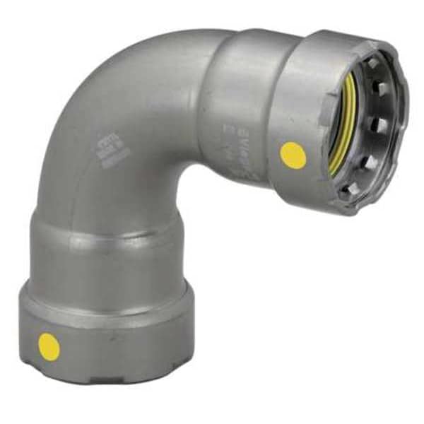 Viega MegaPressG 90 elbow, 3/4" x 3/4"