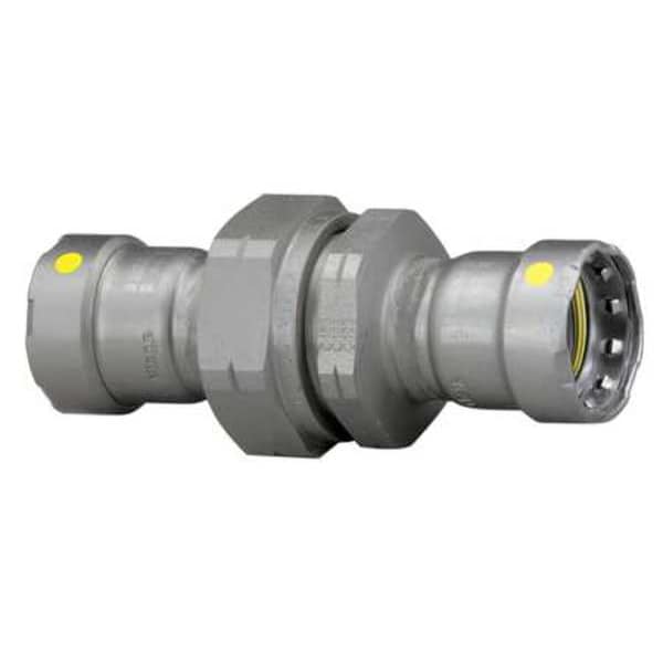 Viega MegaPressG union, 1-1/4" x 1-1/4"
