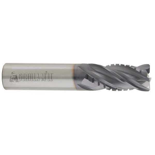 Carbide End Mill, 2-1/2 in, GMHX12CS4