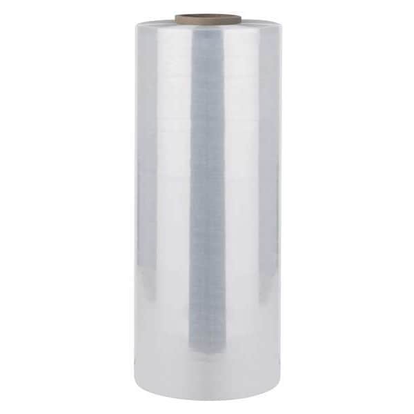 Stretch Wrap, 20" W x 6000 ft. L, 80 ga, SFIII, 2-Side Cling Style, Clear, Standard Duty
