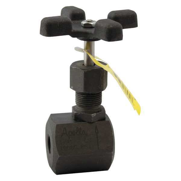Globe Valve, 1/4 In., FNPT, Carbon Steel