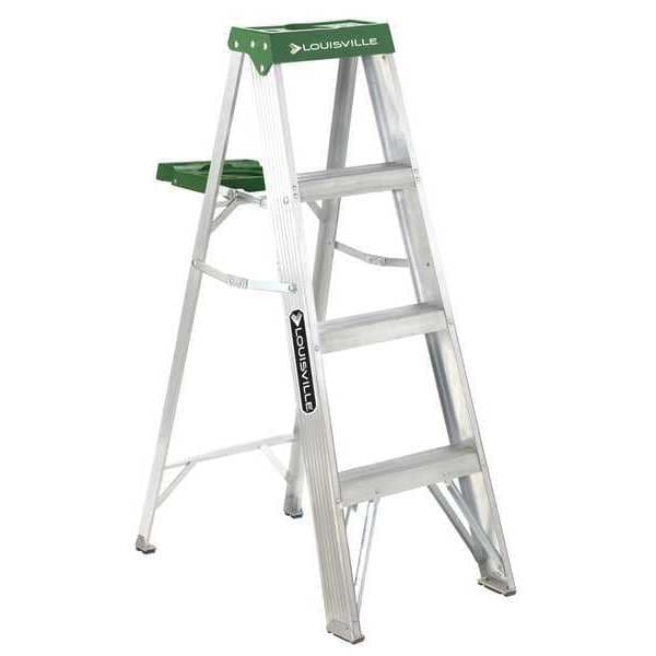 4 ft Aluminum Stepladder, 225 lb Capacity
