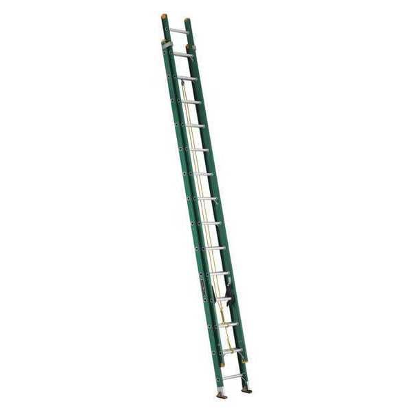 28 ft Fiberglass Extension Ladder, 225 lb Load Capacity