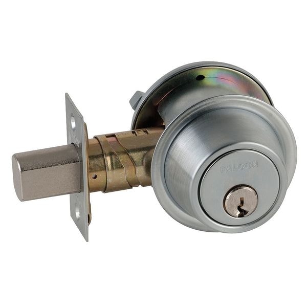 Deadbolt, HD, Satin Chrome, C