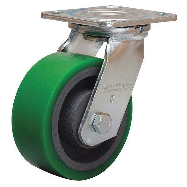 Swivel Caster, 5" dia., 2" W