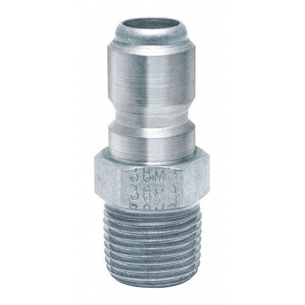 Plugs, Straight-Thru, Brass, Male, 1-1/2"