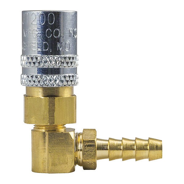 Socket, Valved, 1 Way, Mold Srs, 3/8" x 1/2"