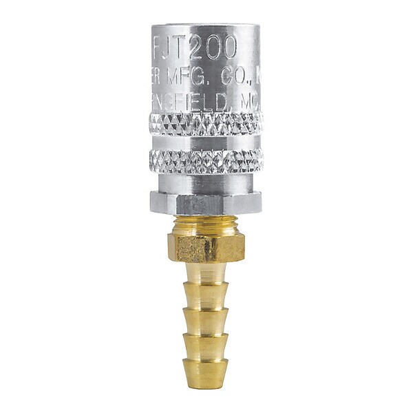 Socket, Valved, 1 Way, Mold Srs, 3/8" x 3/8"