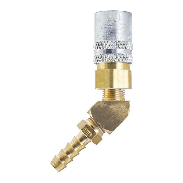 Socket, Valved, 1 Way, Mold Srs, 3/8" x 1/2"
