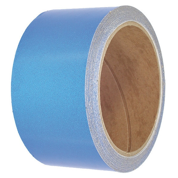 Reflective Floor Tape, 2" x 30 ft., Blue