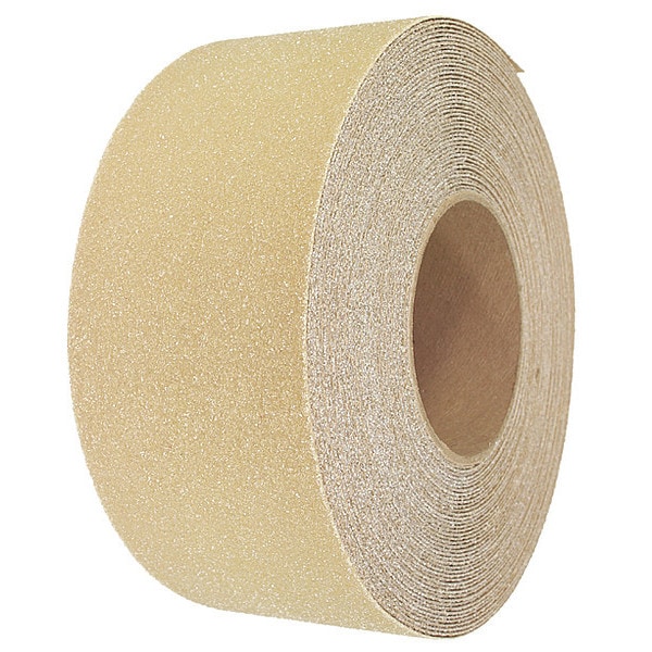 Slip Resistant Floor Tape Aluminum Oxide Compound With UV Protection Clear, 3" W x 60 ft. L