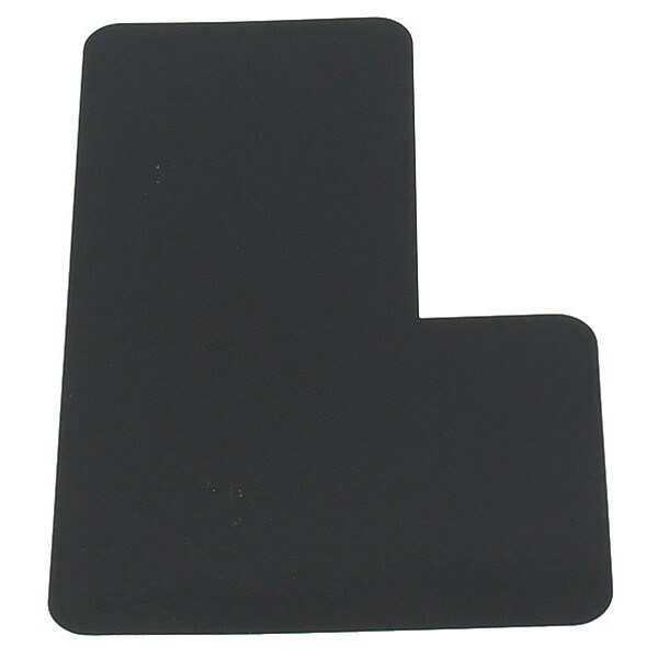 Corner Round Symbol, 6", Black, PK20