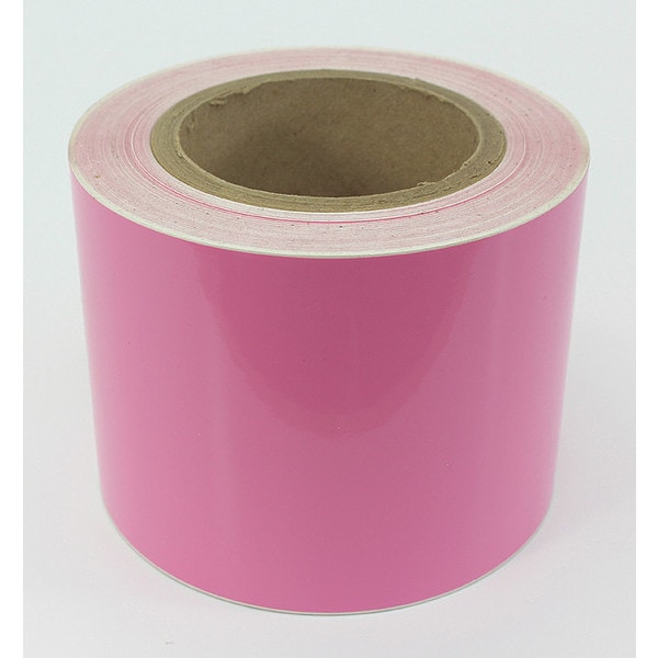 Floor Marking Tape Indust, 4"x100', Pink
