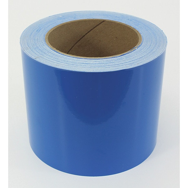 Floor Marking Tape Indust, 4"x100', Blue