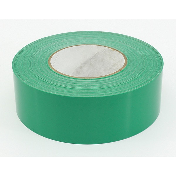 Floor Marking Tape HP, 2"x100', Green
