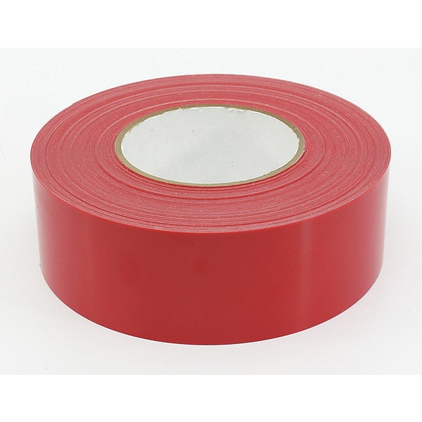 Floor Marking Tape HP, 2"x100', Red