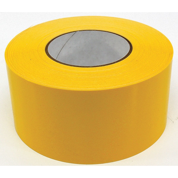 Floor Marking Tape HP, 3"x100', Yellow