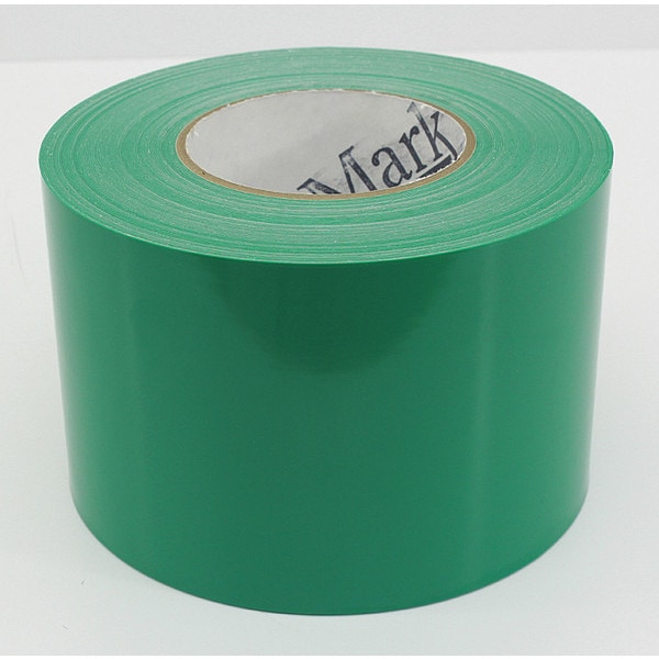 Floor Marking Tape HP, 4"x100', Green