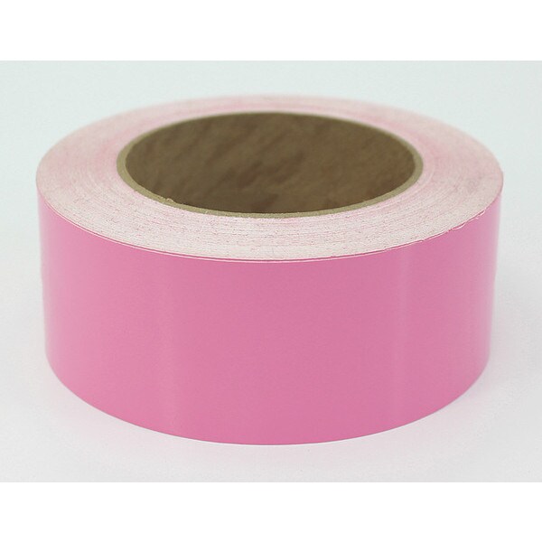 Floor Marking Tape Indust, 2"x100', Pink