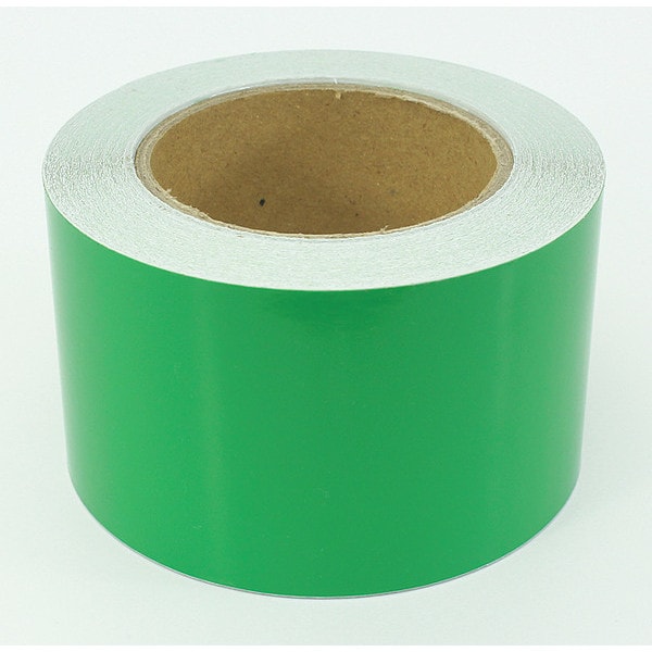Floor Marking Tape Indust, 3"x100', Green
