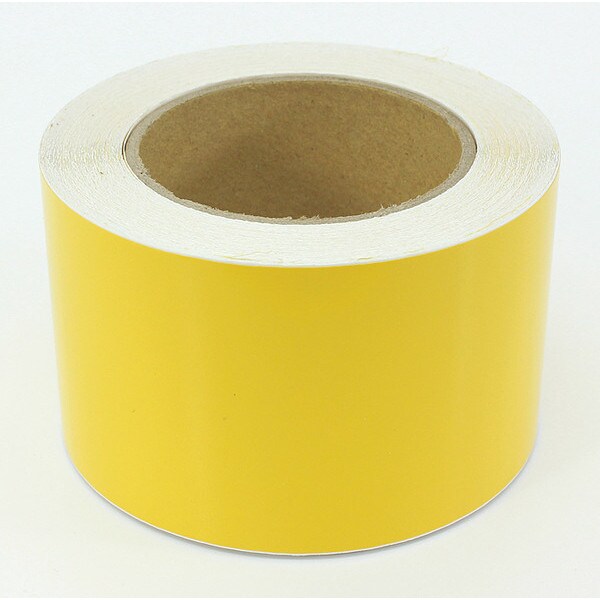 Floor Marking Tape Indust, 3"x100', Yellow