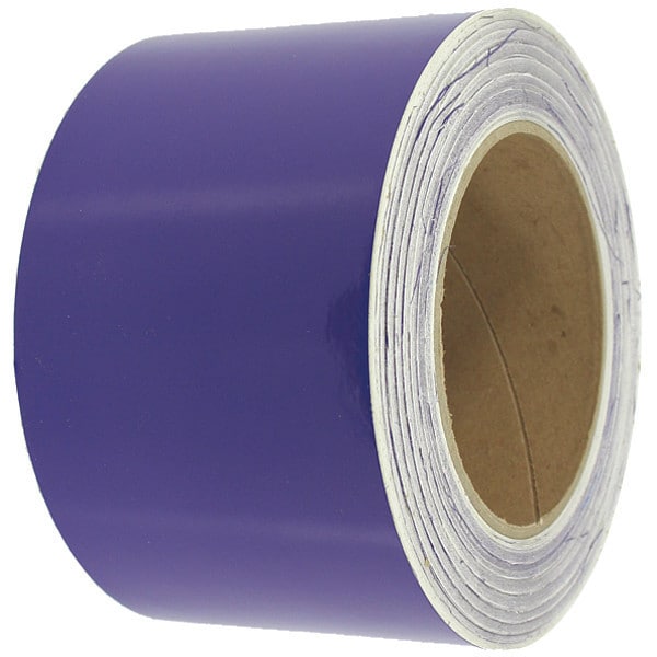 Floor Marking Tape Indust, 3"x100', Purple