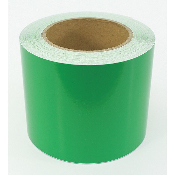 Floor Marking Tape Indust, 4"x100', Green