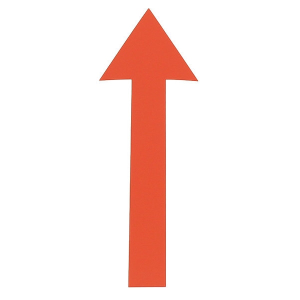 Arrow Symbol, 6", Orange, PK20