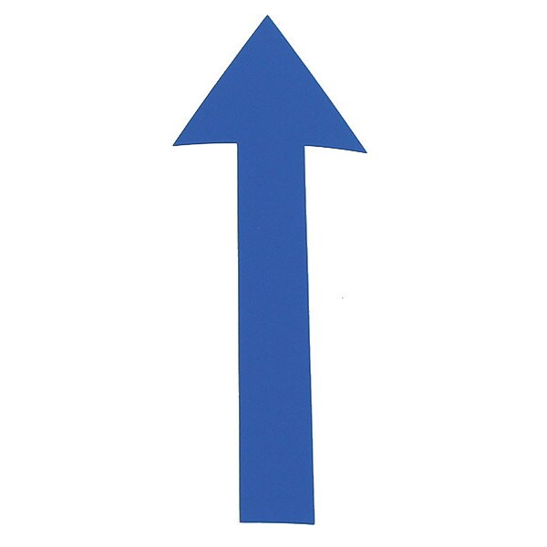 Arrow Symbol, 6", Blue, PK20