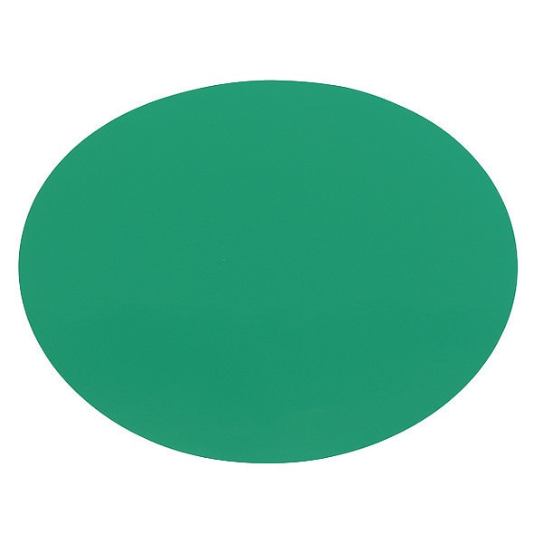 Circle Symbol, 12", Green, PK10