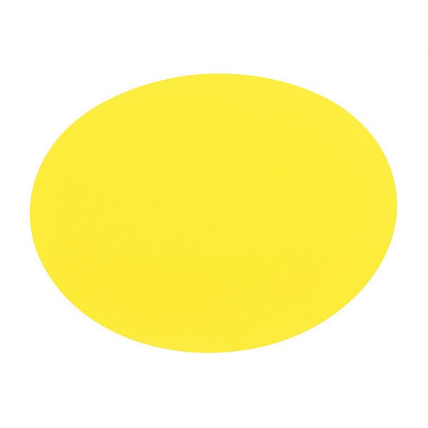 Circle Symbol, 12", Yellow, PK10